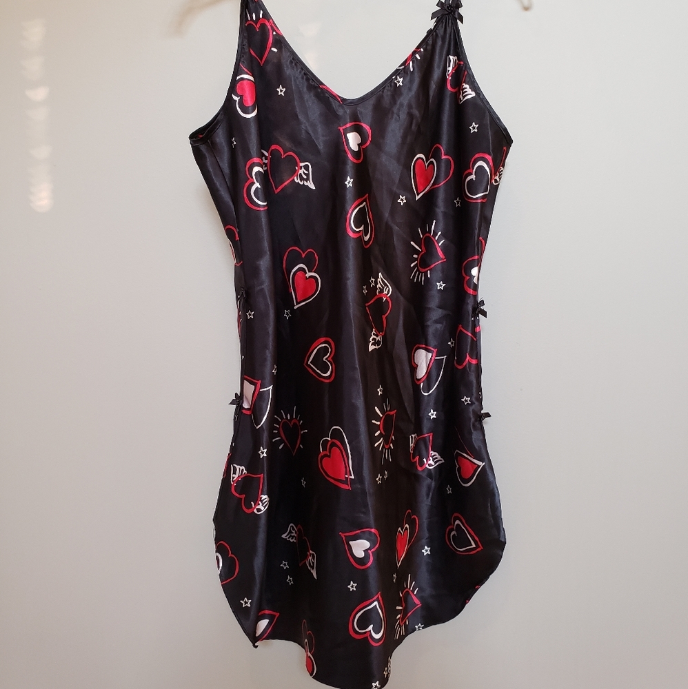 Romantic lingerie slip chemise M